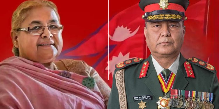 प्रधानमन्त्री कार्की र प्रधानसेनापति सिग्देलबिच भेटवार्ता, के के भयो छलफल ?