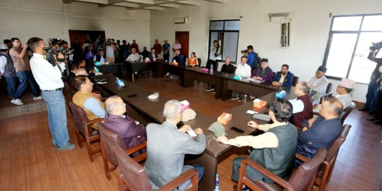 पदाधिकारी बैठकमा गगनले राखे नियमित महाधिवेशनको प्रस्ताव