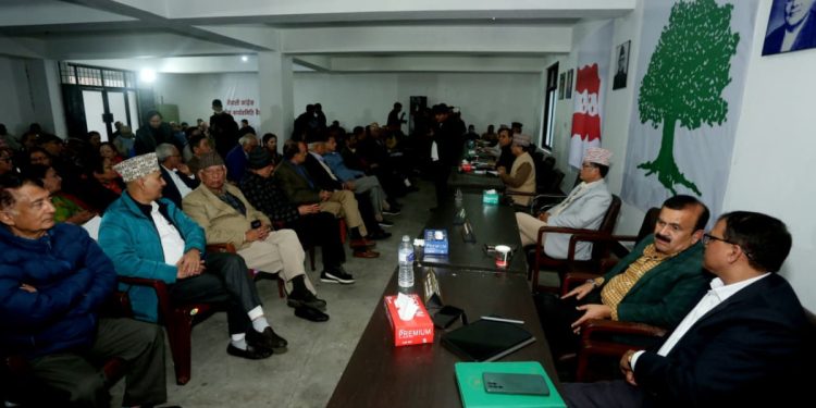 महाधिवेशनको कार्यतालिका विवादले कांग्रेस केन्द्रीय समिति बैठक प्रभावित