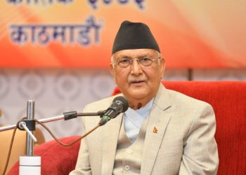 यो संविधान मिचुवा र हाहुको भरमा बनेको सरकार हो : ओली
