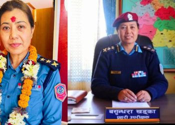 झापा प्रहरी प्रमुखको जिम्मेवारी सम्हालिन् एसपी बसुन्धरा खड्का