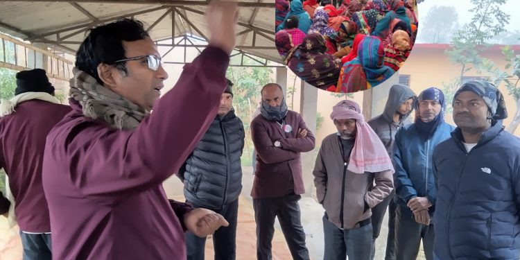 पर्सा क्षेत्र नं१मा जनमतको लहर बढ्दै ।