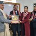 नेशनल मेडिकल कलेज द्वारा डीन प्रा.डा.र क्याम्पस प्रमुख सम्मानित
