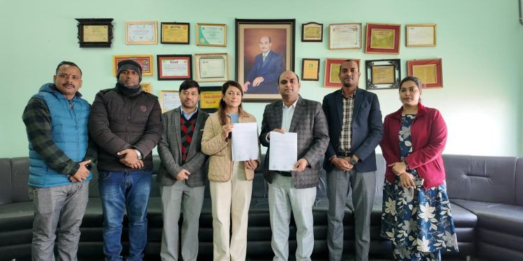NMC र DAV RB केडिया स्कुल स्वास्थ्य सेवा सहकार्य समझौता