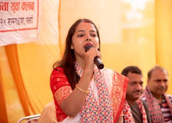 पर्सा क्षेत्र नं २मा जनताको रोजाईमा  बिना जैसवाल