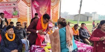 वडा नं.–१६ मा उम्मेदवार ओमप्रकाश सरार्फको बलियो पकड, भन्सार टोलमा भव्य स्वागत