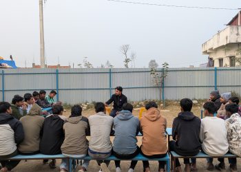 पर्सा–१ मा जाबेद एकबाल हैदरको युवासँग संवाद : “परिवर्तनको नेतृत्व युवा पुस्ताबाट”