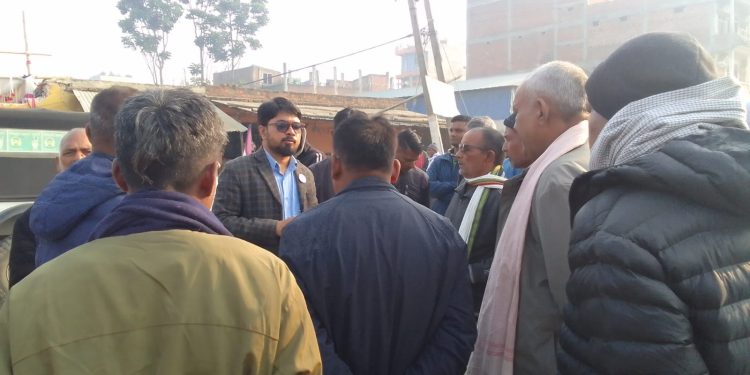 पर्सा–१ मा हैदरको दमदार घरदैलो: “कुर्सी होइन, अधिकार र विकासका लागि राजनीति”