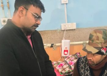 चुनावी सहानुभूतिको राजनीति? – चौरसियाको घाइते पटेलसँगको भेटमाथि उठे प्रश्न