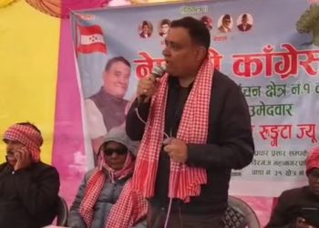 चुनाव आएपछि मात्र सक्रिय हुने ‘मौसमी नेता’ भन्दै अनिल रूङटामाथि मतदाताको आक्रोश