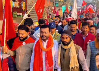 पर्सा–१ मा प्रदीप यादवप्रति समर्थन बढ्दो, ह्याट्रिक जिताउने तयारी