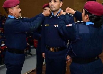 पर्साका एसपी सुदीप्राज पाठक सम्मानित