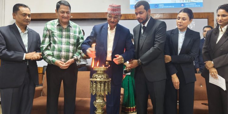 वीरगञ्जमा नेशनल मेडिकल कलेजको अभिमुखीकरण कार्यक्रम सम्पन्न