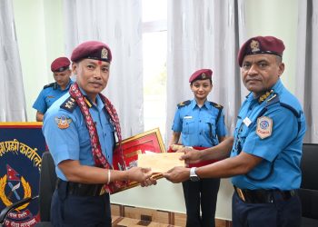 मधेश प्रदेश प्रहरी कार्यालयमा एसपी मानबहादुर राईको बिदाइ, ‘फेरि भेटौँला’ कार्यक्रम सम्पन्न