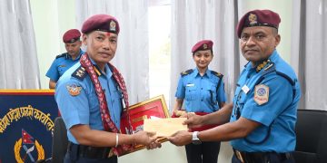 मधेश प्रदेश प्रहरी कार्यालयमा एसपी मानबहादुर राईको बिदाइ, ‘फेरि भेटौँला’ कार्यक्रम सम्पन्न
