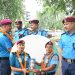 मधेश प्रदेश प्रहरी कार्यालयमा डीआईजी अधिकारीलाई स्वागत, डीआईजी थपलियालाई बिदाइ