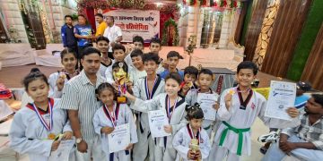 वीरगञ्जमा जिल्ला स्तरीय तेक्वान्दो प्रतियोगिता सम्पन्न, सनसाइन डोजाङ च्याम्पियन