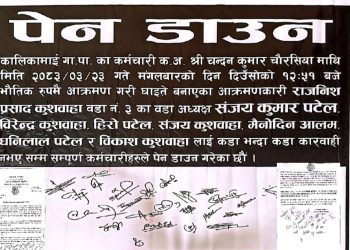 कालिकामाई गाउँपालिकाका कम्प्युटर अपरेटर चन्दन कुमार चौरसियामाथि कुटपिट, कर्मचारीहरूको आन्दोलनको चेतावनी