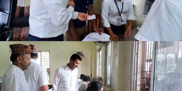 जिल्ला प्रशासन कार्यालय पर्सामा छड्के अनुगमन, सेवाग्राहीलाई दुःख दिए कारबाही गर्ने सीडीओ दाहालको चेतावनी