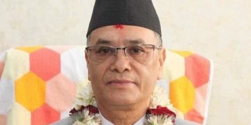 महाराजगञ्जस्थित निवासबाट पूर्वप्रधानन्यायाधीश चोलेन्द्र शमशेर जबरा पक्राउ